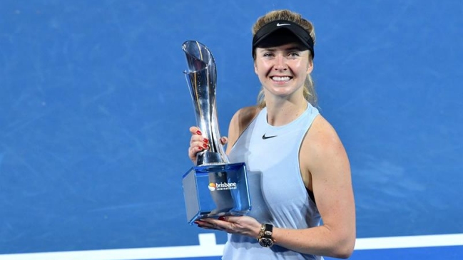 Elina Svitolina conquistó su primer título del 2018 en el WTA de Brisbane