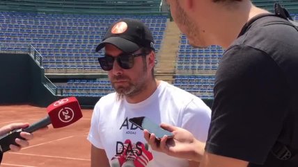   Nicolás Massú: Me gusta ver los entrenamientos para armar el equipo de Copa Davis 