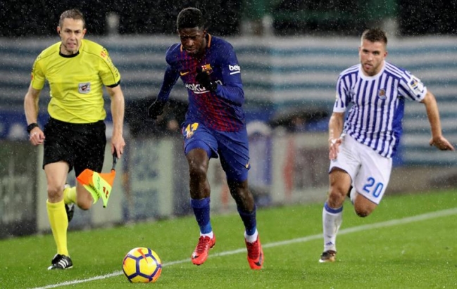 Dembélé se transforma en un dolor de cabeza para Barcelona: Estará un mes fuera