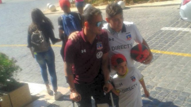 Octavio Rivero viajó a La Serena para iniciar su recuperación en la pretemporada de Colo Colo