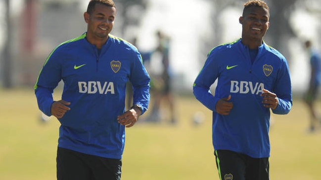 Colombianos de Boca Juniors están 