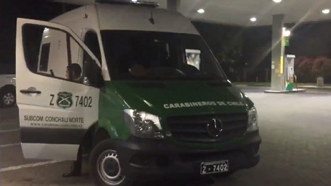 Robo afectó a servicentro en Huechuraba: Delincuentes se dieron a la fuga