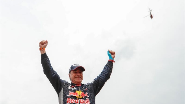 Carlos Sainz tras ganar su segundo Dakar: 