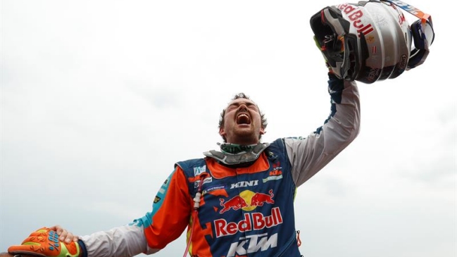 Matthias Walkner, ganador del Dakar en motos: Esta vez la suerte estuvo de mi lado