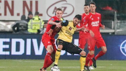  Cuevas fue titular en paridad de Twente en la liga holandesa  