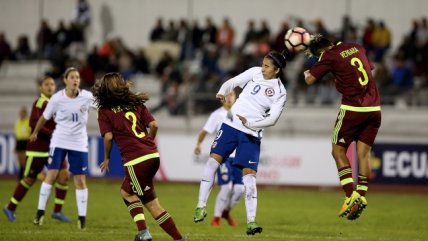   La derrota de Chile ante Venezuela en el Sudamericano sub 20 femenino 