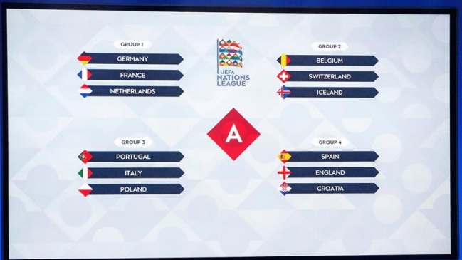 Alemania, Francia y Holanda compartirán grupo en la Liga de Naciones