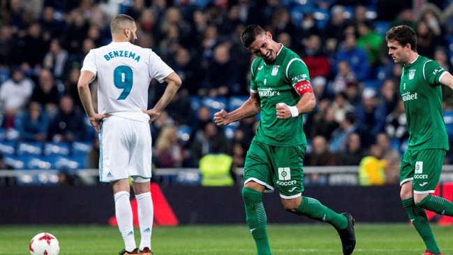  Leganés eliminó a Real Madrid en la Copa del Rey  