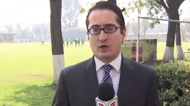 Jugador colombiano intentó darle un pelotazo a un periodista y será sancionado por su club
