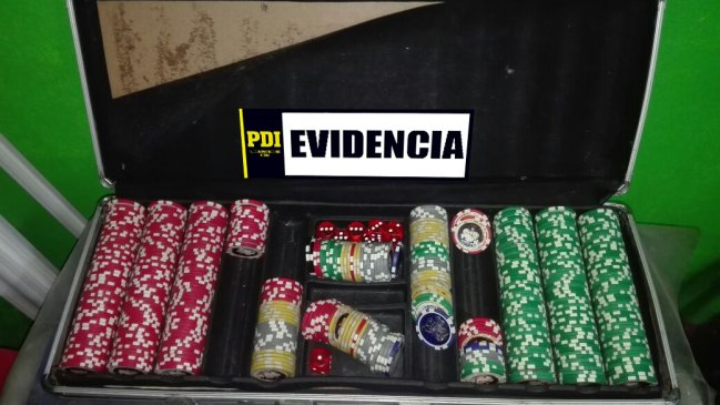 PDI desbarató red de casinos ilegales en el centro de Santiago