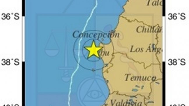 Sismo de menor intensidad afectó a la Región del Biobío