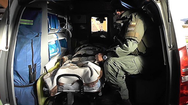 Conductor fue baleado por encapuchados en Tirúa