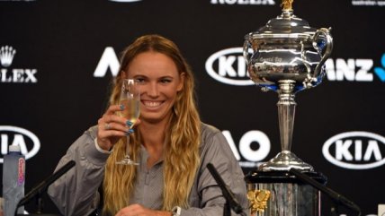  Wozniacki tras ganar en Australia: Soñé con este momento  