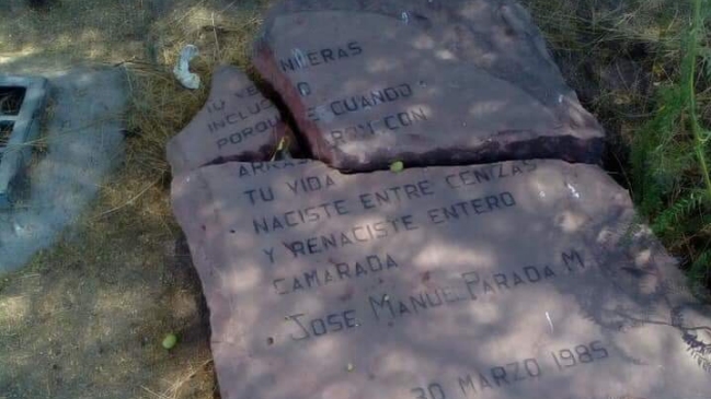 Municipio de Quilicura confirmó ataque a memorial de víctimas del caso degollados
