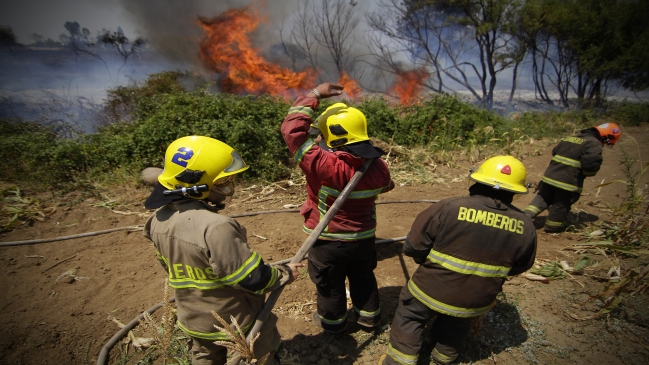 Incendios forestales: Cuatro comunas siguen con alerta roja en la Región de Valparaíso