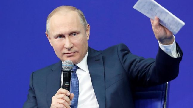 Vladimir Putin afirmó que 