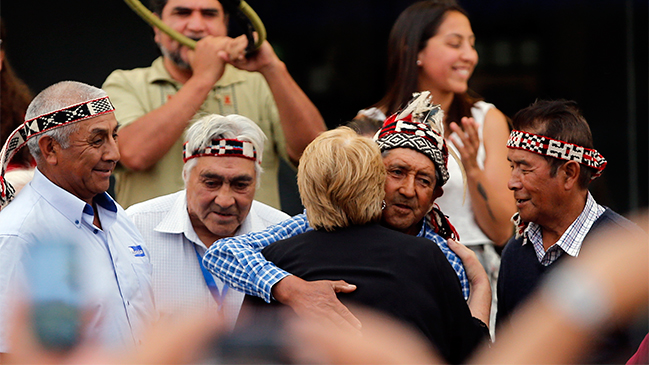En Temuco: Bachelet llamó a no apresurar conclusiones en Operación Huracán