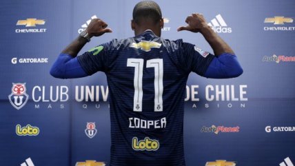   Armando Cooper lucirá la histórica camiseta 11 en la U 