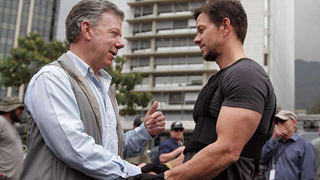 Mark Wahlberg paraliza Colombia para grabar su nueva película