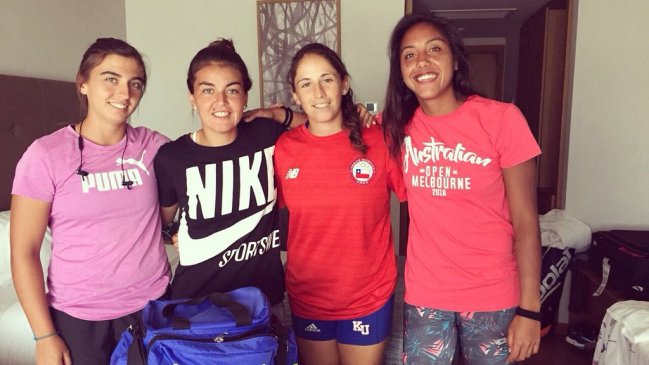  Chilenas batallarán ante Paraguay y Colombia en la Fed Cup  