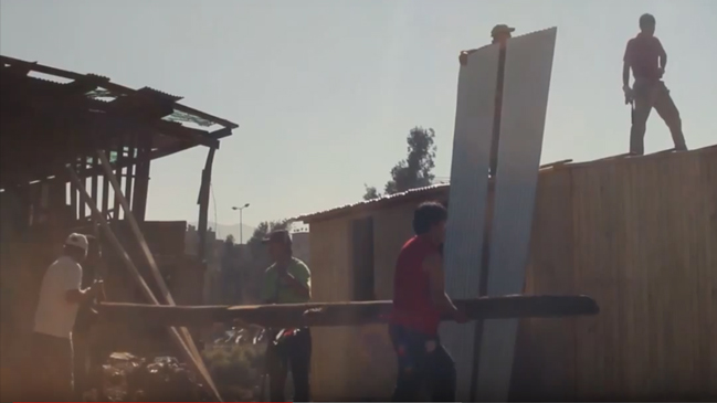 Lo Barnechea: Familias del campamento Juan Pablo II se preparan para su pronto traslado