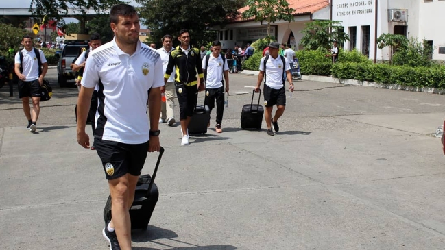 Jugadores de Deportivo Táchira cruzaron la frontera caminando para jugar Copa Libertadores