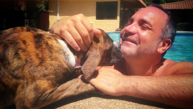 Luis Jara compartió su felicidad: Encontró a su perro perdido