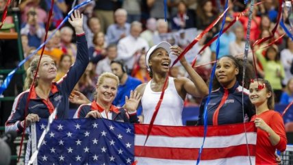  Estados Unidos pasó a semifinales de la Copa Federación  