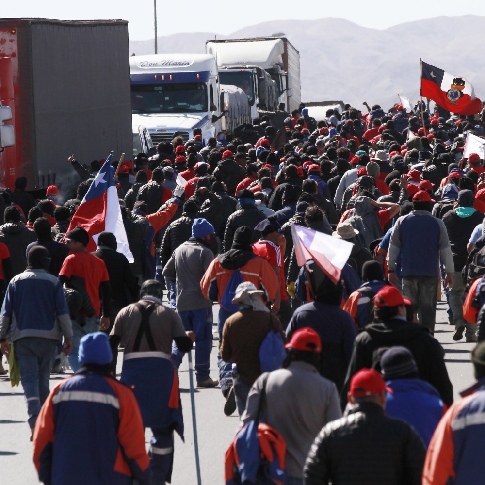 Sindicato 1 de Minera Escondida deja la Federación Minera de Chile