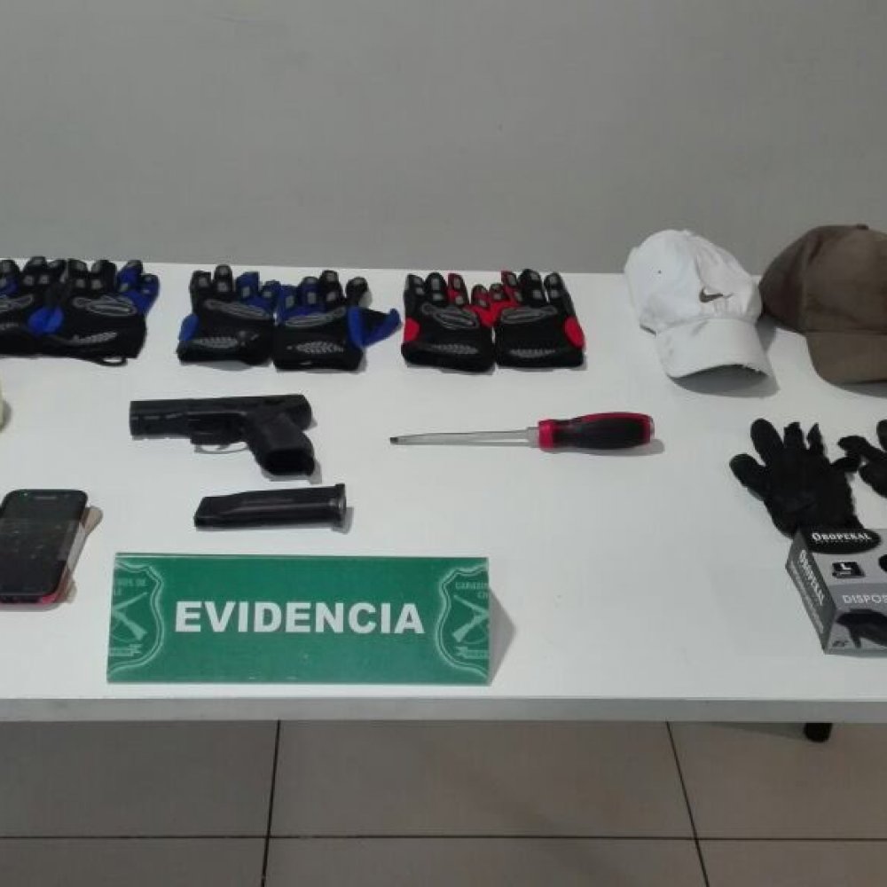 Detienen a banda especializada en portonazos en Lo Barnechea