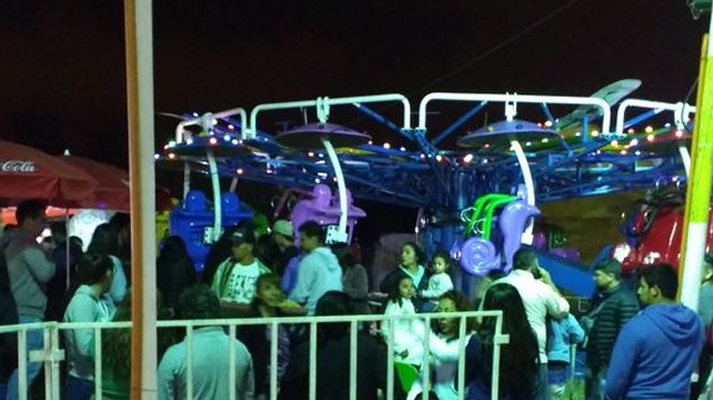 Cierran parque de diversiones en Coquimbo tras accidente en juego mecánico