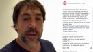 Javier Bardem se unió a denuncia sobre política \