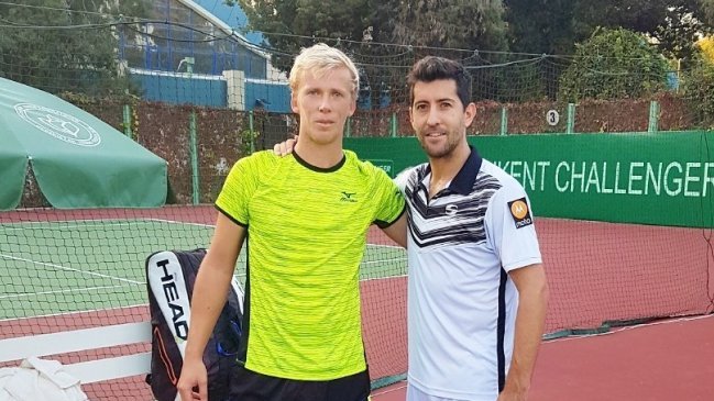 Hans Podlipnik y Andrei Vasilevski se despidieron del ATP de Buenos Aires