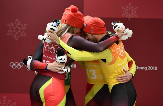 Alemania sigue aumentando su diferencia en el medallero de PyeongChang 2018