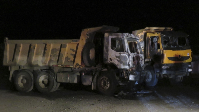 Presidente de camioneros sobre ataques incendiarios: 