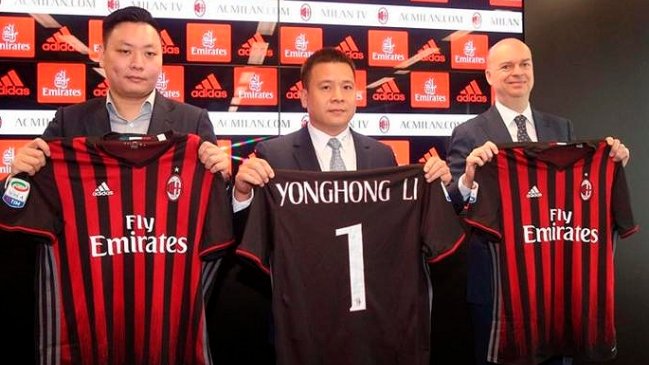 El dueño chino de AC Milan es investigado por insolvencia económica