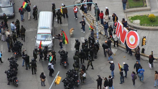 Bolivia vive una jornada de movilizaciones a favor y en contra de Evo Morales