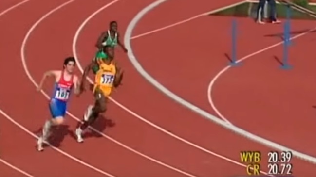 El día en que el futuro subsecretario de Deportes corrió con Usain Bolt