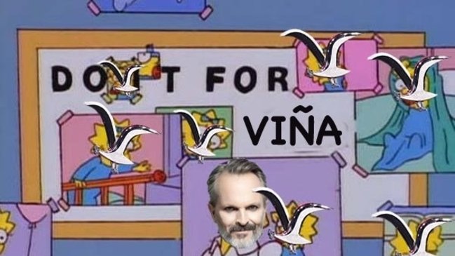 Viña: Los mejores memes que dejó el cuadro regalado a Bosé