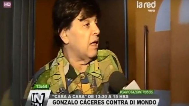 Gonzalo Cáceres se lanzó contra Di Mondo: 