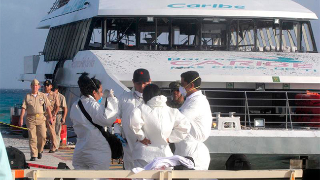 Playa del Carmen: Explosión en un barco deja al menos 24 heridos