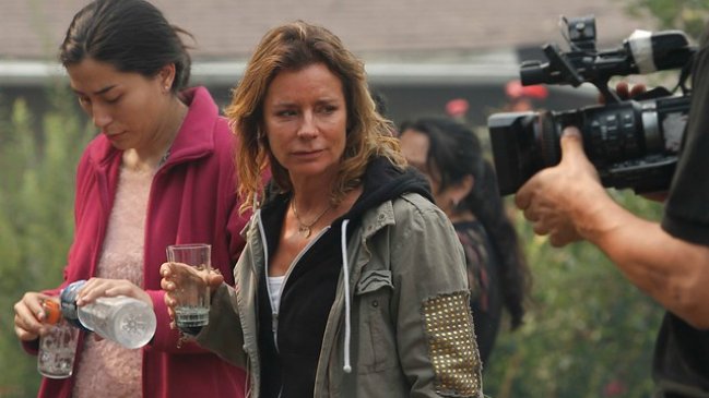 La emotiva despedida de los compañeros de Katherine Salosny al aire