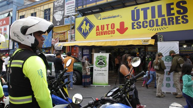 Compras escolares: Municipalidad de Santiago presentó nuevo plan de seguridad