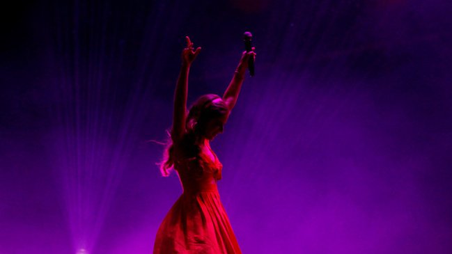 Alison Mandel y rutina en Viña: No es un tapabocas, es mi trabajo