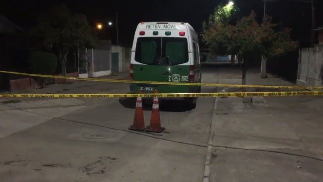 Hombre fue baleado afuera de su domicilio en Lo Espejo