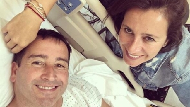 Esposa de Eduardo Fuentes le dedica emotivo mensaje