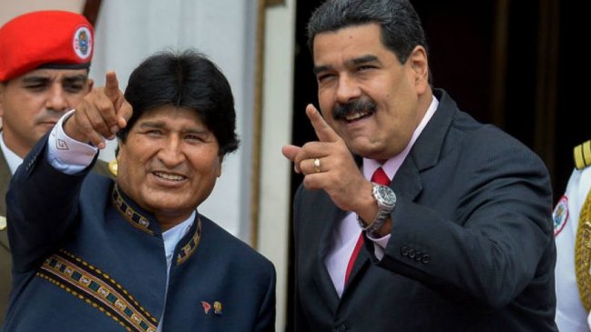 Evo Morales celebró candidatura de Nicolás Maduro y vaticinó su 