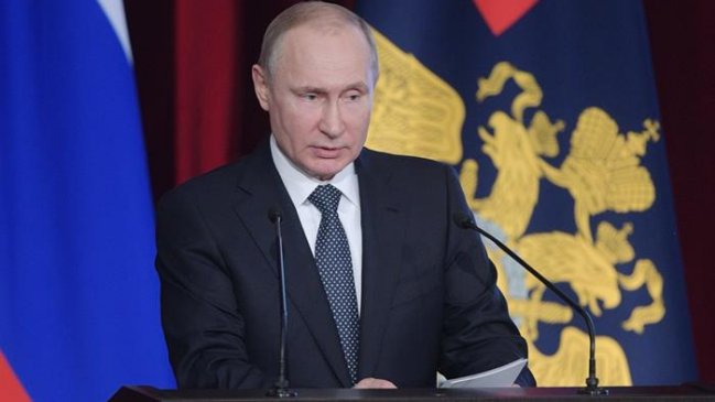 Putin advierte que Rusia no tolerará 