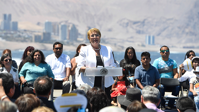 Presidenta Bachelet: 