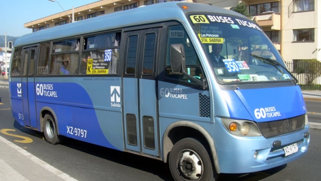 Chofer de micro que ingresó a paseo peatonal en Concepción sufre de Parkinson